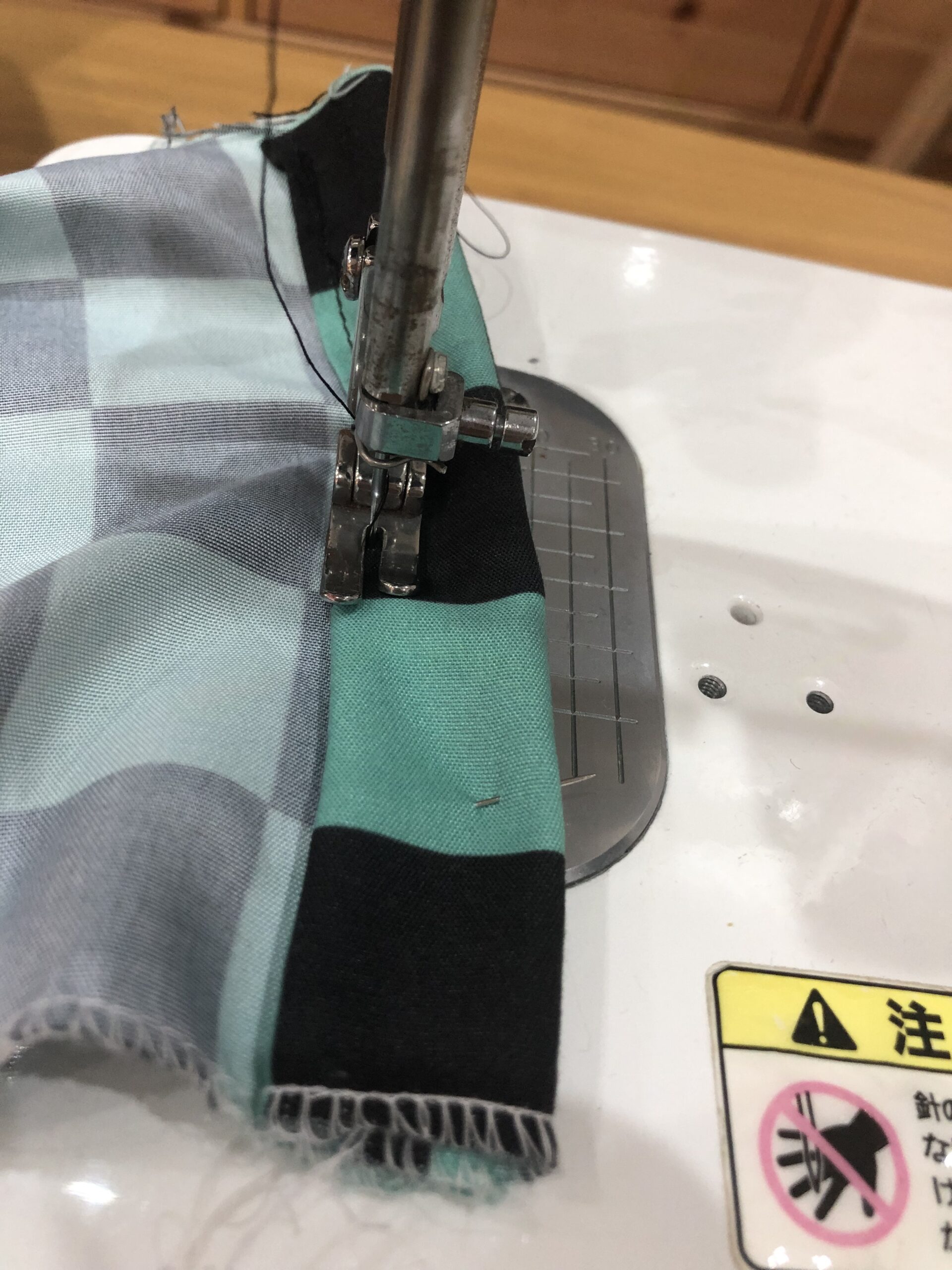 縫い合わせ工程